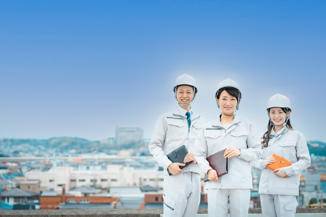 正社員 意匠設計 建築施工管理 土木施工管理 設備施工管理 管工事施工管理 給排水工事施工管理 空調工事施工管理 電気工事施工管理 電気工事 造園工事施工管理 CADオペレーター 建築測量 測量士求人イメージ